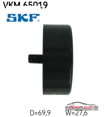 Achat de SKF VKM 65019 GALET COUR AUX HYUND pas chères