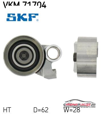 Achat de SKF VKM 71704 GALET DISTRIBUTION V pas chères