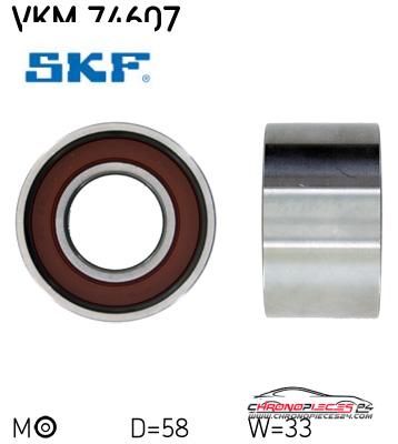 Achat de SKF VKM 74607 GALET DISTRIBUTION pas chères