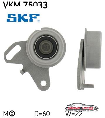 Achat de SKF VKM 75033 GALET DISTRIBUTION V pas chères