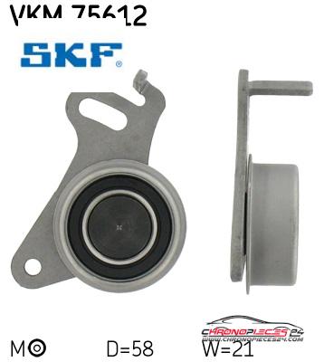 Achat de SKF VKM 75612 GALET DISTRIBUTION pas chères