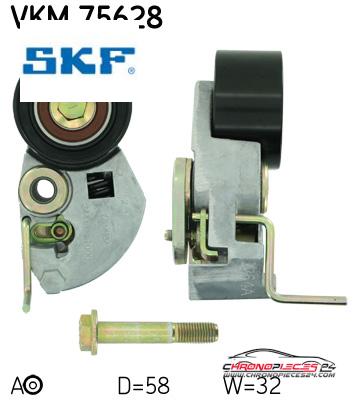 Achat de SKF VKM 75628 GALET DISTRIBUTION pas chères