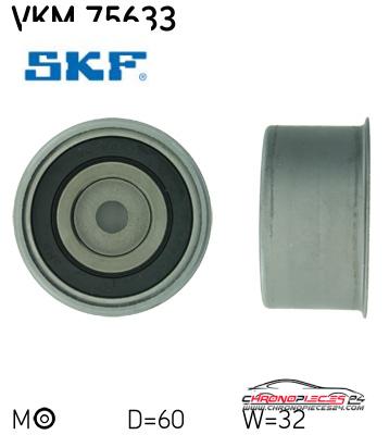 Achat de SKF VKM 75633 GALET DISTRIBUTION V pas chères