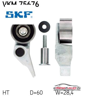 Achat de SKF VKM 75676 GALET DISTRIBUTION V pas chères