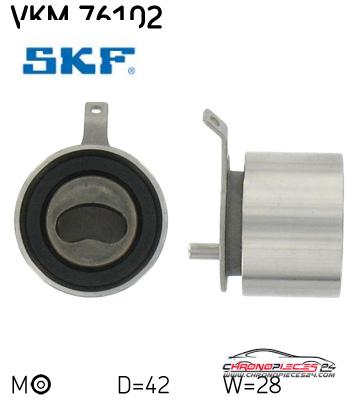 Achat de SKF VKM 76102 GALET DISTRIBUTION V pas chères