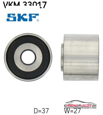 Achat de SKF VKM 33017 GALET COUR AUX PSA pas chères