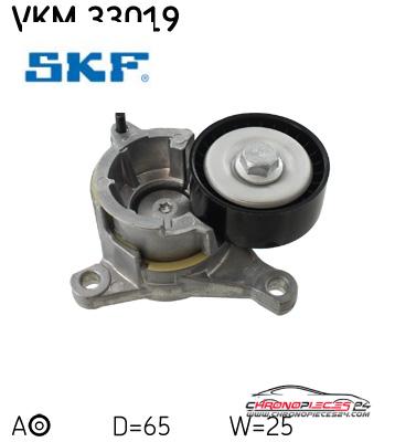 Achat de SKF VKM 33019 GALET COUR AUX PSA pas chères