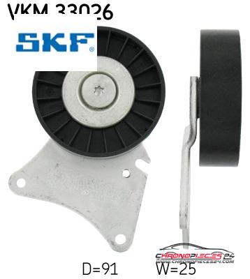 Achat de SKF VKM 33026 GALET COUR AUX PSA X pas chères