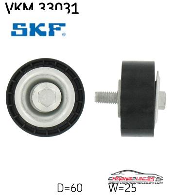 Achat de SKF VKM 33031 GALET COUR AUX PSA pas chères