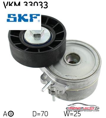 Achat de SKF VKM 33033 GALET COUR AUX PSA pas chères