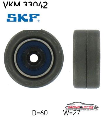 Achat de SKF VKM 33042 GALET COUR AUX PSA pas chères