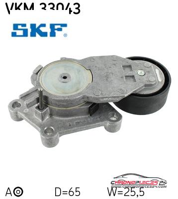 Achat de SKF VKM 33043 GALET COUR AUX PSA pas chères