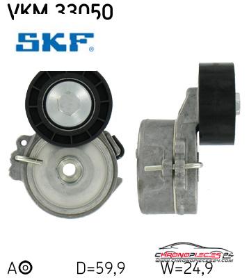 Achat de SKF VKM 33050 GALET COURROIE AUX P pas chères