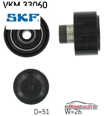 Achat de SKF VKM 33060 GALET COUR AUX PSA pas chères