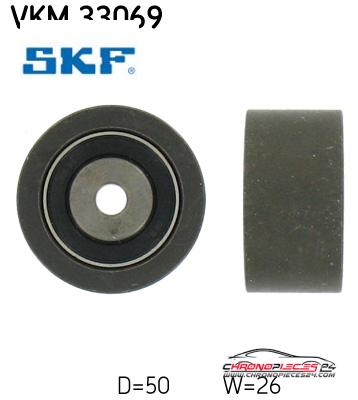 Achat de SKF VKM 33069 GALET COUR AUX PSA pas chères