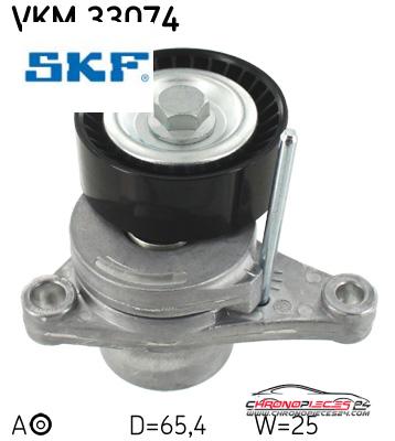 Achat de SKF VKM 33074 GALET COUR AUX PSA pas chères