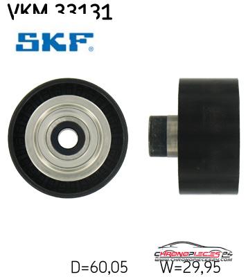 Achat de SKF VKM 33131 GALET COURROIE AUX P pas chères