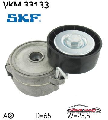 Achat de SKF VKM 33133 GALET COURROIE AUXIL pas chères