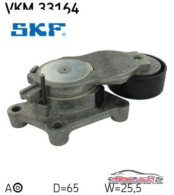 Achat de SKF VKM 33164 GALET COURROIE AUX P pas chères