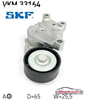 Achat de SKF VKM 33164 GALET COURROIE AUX P pas chères