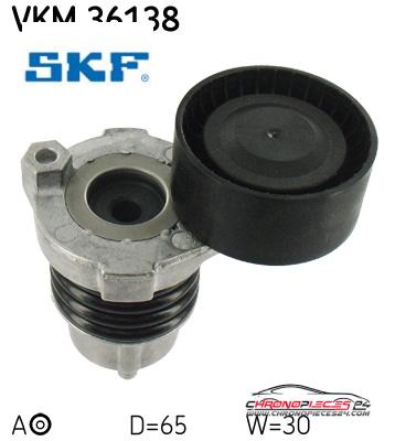 Achat de SKF VKM 36138 GALET TENDEUR D'ACCE pas chères