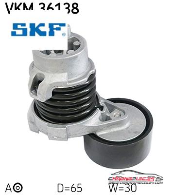 Achat de SKF VKM 36138 GALET TENDEUR D'ACCE pas chères