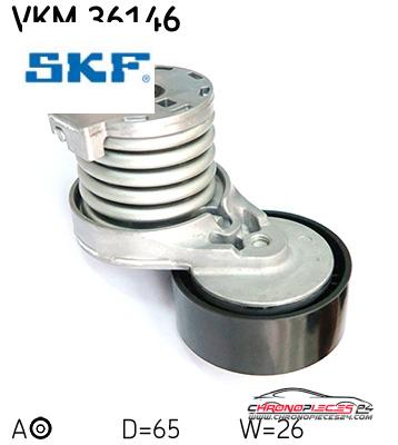 Achat de SKF VKM 36146 GALET ACC MB A REN C pas chères