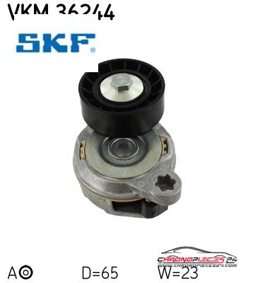 Achat de SKF VKM 36244 GALET TENDEUR ACC VO pas chères