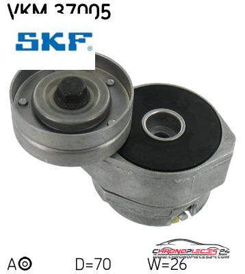 Achat de SKF VKM 37005 GALET COUR AUX HON pas chères