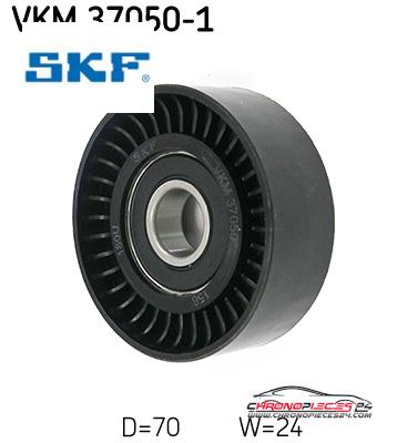 Achat de SKF VKM 37050-1 GALET ENROULEUR D'AC pas chères