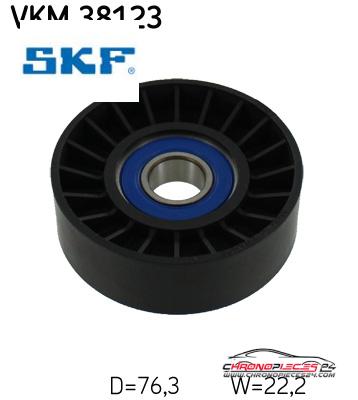 Achat de SKF VKM 38123 GALET COURROIE AUX pas chères