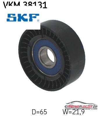 Achat de SKF VKM 38131 GALET COURROIE AUX pas chères