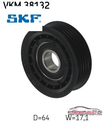 Achat de SKF VKM 38132 GALET COURROIE AUX pas chères