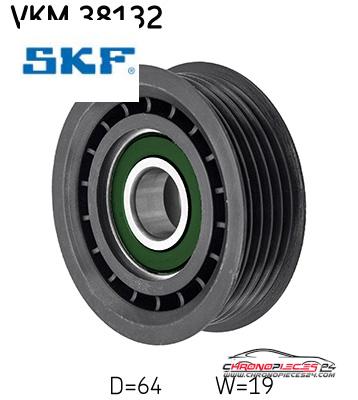 Achat de SKF VKM 38132 GALET COURROIE AUX pas chères