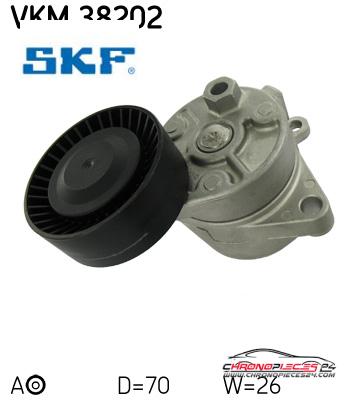 Achat de SKF VKM 38202 GALET COUR AUX MB pas chères