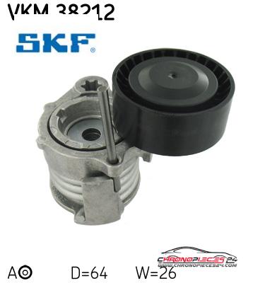 Achat de SKF VKM 38212 =ALET COURROIE AUX B pas chères