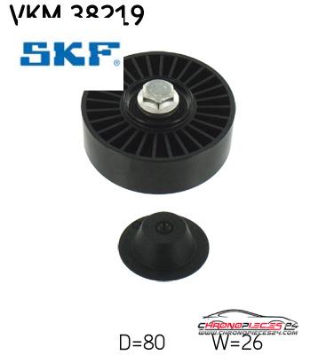 Achat de SKF VKM 38219 GALET COURROIE AUX B pas chères