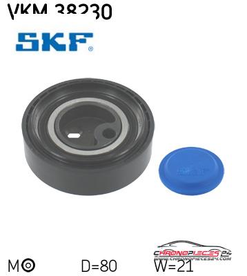 Achat de SKF VKM 38230 GALET COUR AUX OPEL pas chères