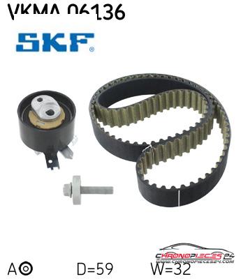 Achat de SKF VKMA 06136 KIT DE DISTRIBUTION pas chères