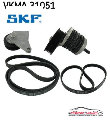 Achat de SKF VKMA 31051 KIT COURROIE AUX pas chères