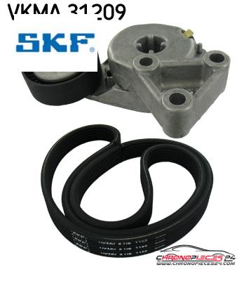 Achat de SKF VKMA 31209 KIT COURROIE AUX pas chères