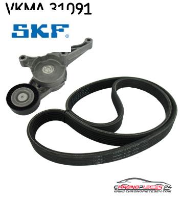 Achat de SKF VKMA 31091 KIT COURROIE AUXI SE pas chères