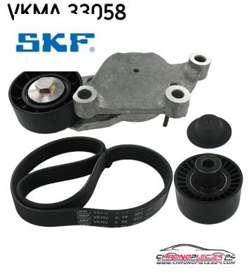 Achat de SKF VKMA 33058 KIT ACC MULTI V PSA pas chères