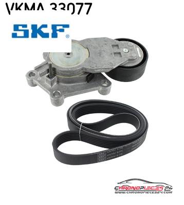 Achat de SKF VKMA 33077 KIT COURROIE AUX   P pas chères