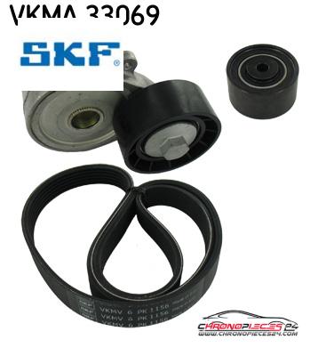 Achat de SKF VKMA 33069 KIT ACC MULTI V PEU pas chères