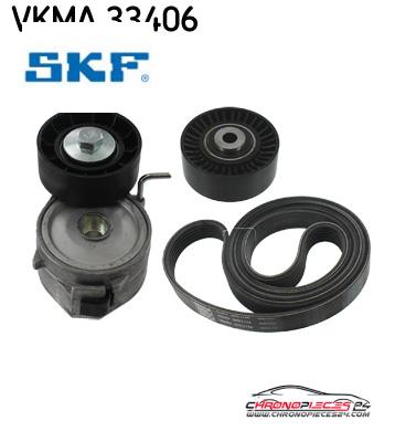 Achat de SKF VKMA 33406 KIT COURROIE AUX PSA pas chères