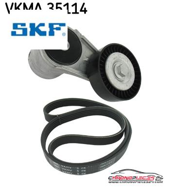 Achat de SKF VKMA 35114 KIT COURROIE AUX OPE pas chères