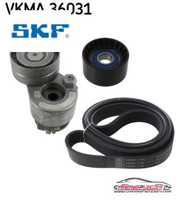 Achat de SKF VKMA 36031 KIT COURROIE AUX REN pas chères