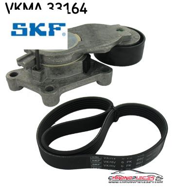 Achat de SKF VKMA 33164 KIT COURROIE AUX pas chères