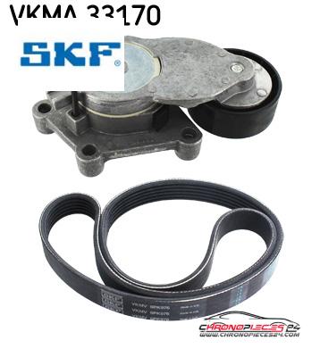 Achat de SKF VKMA 33170 KIT COURROIE AUXILIA pas chères